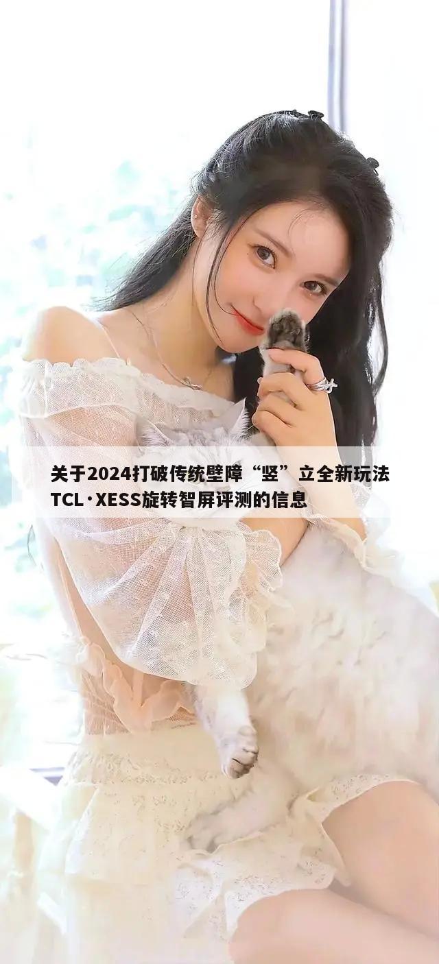 关于2024打破传统壁障“竖”立全新玩法TCL·XESS旋转智屏评测的信息